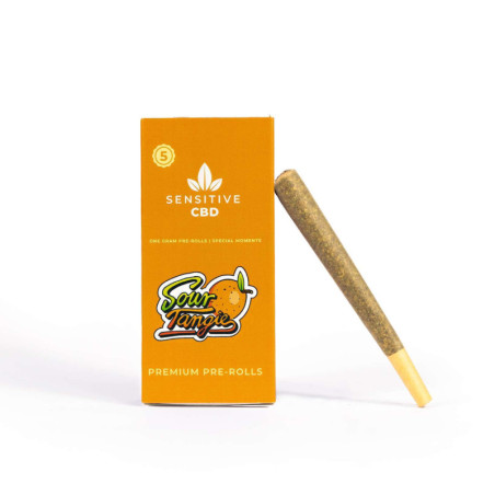 SENSITIVE CBD PreRolled Joint x5 PACK (Tangie, 1)