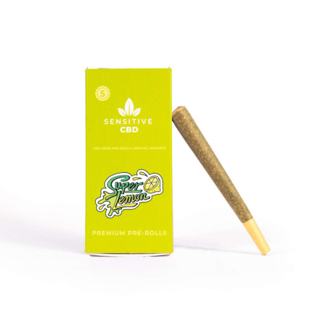 SENSITIVE CBD PreRolled Joint x5 PACK (Super Lemon)