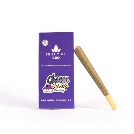 SENSITIVE CBD PreRolled Joint x5 PACK (CheeseCake)