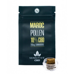 SENSITIVE CBD hash Marroc polen 10% 2g