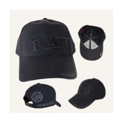 RAW Gorra negra Curva