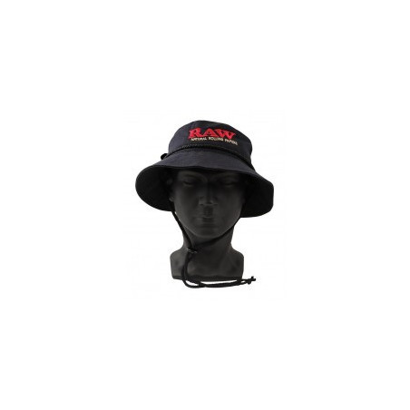 Raw Bucket Hat Negro