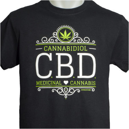 CBD. Medicinal cannabis. Negro